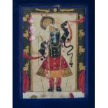 Very early, possibly 16th century Indian gouache miniature