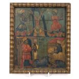 Antique Greek painting on panel