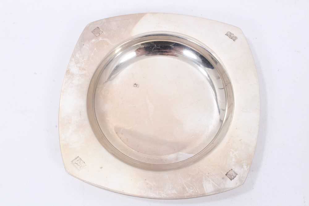 Selection of contemporary silver including three separate pairs of dishes and one other - Image 10 of 14