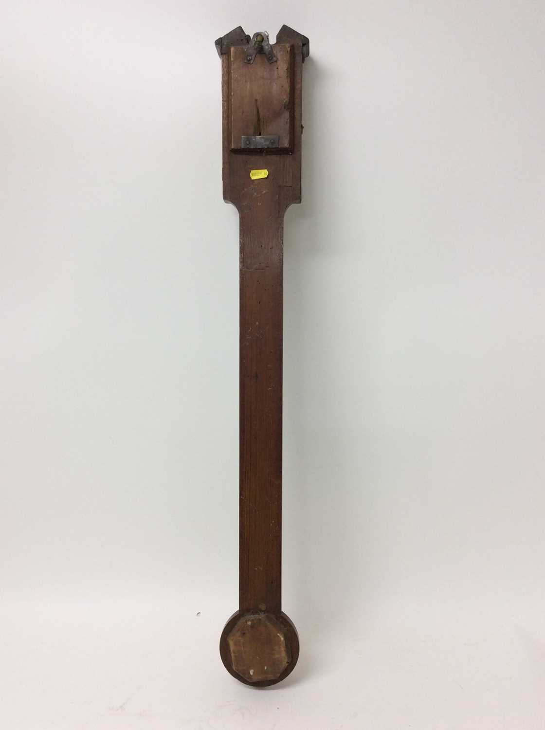 George III stick barometer by F. Molton, Norwich - Image 4 of 4