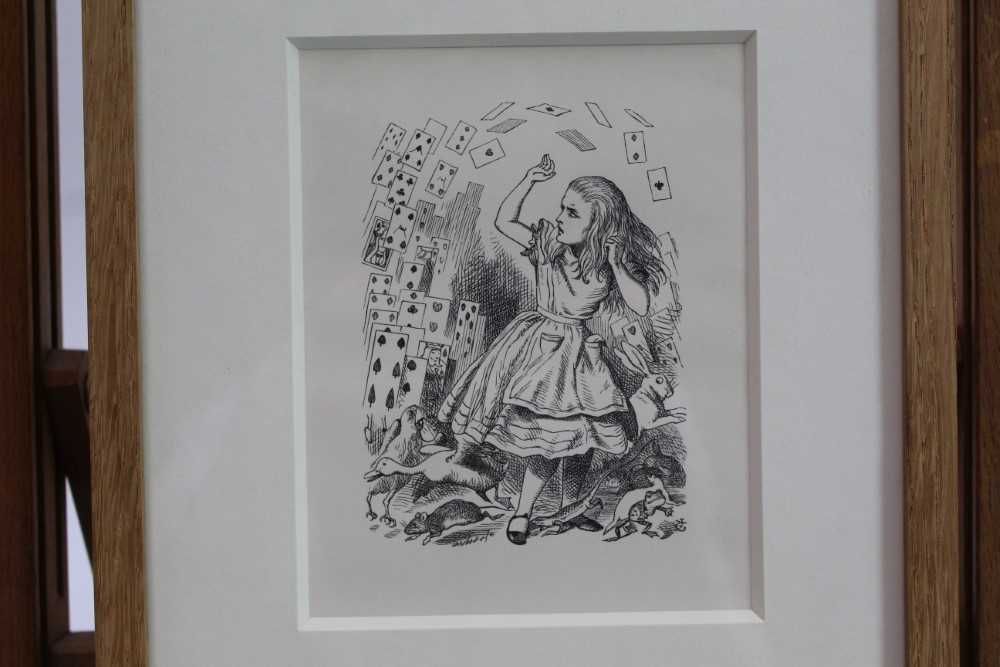Sir John Tenniel (1820 - 1914), pair of limited edition wood engravings - Alice's Adventures in Wond