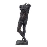 *Dame Elisabeth Frink (1930-1993) bronze sculpture of a headless male nude