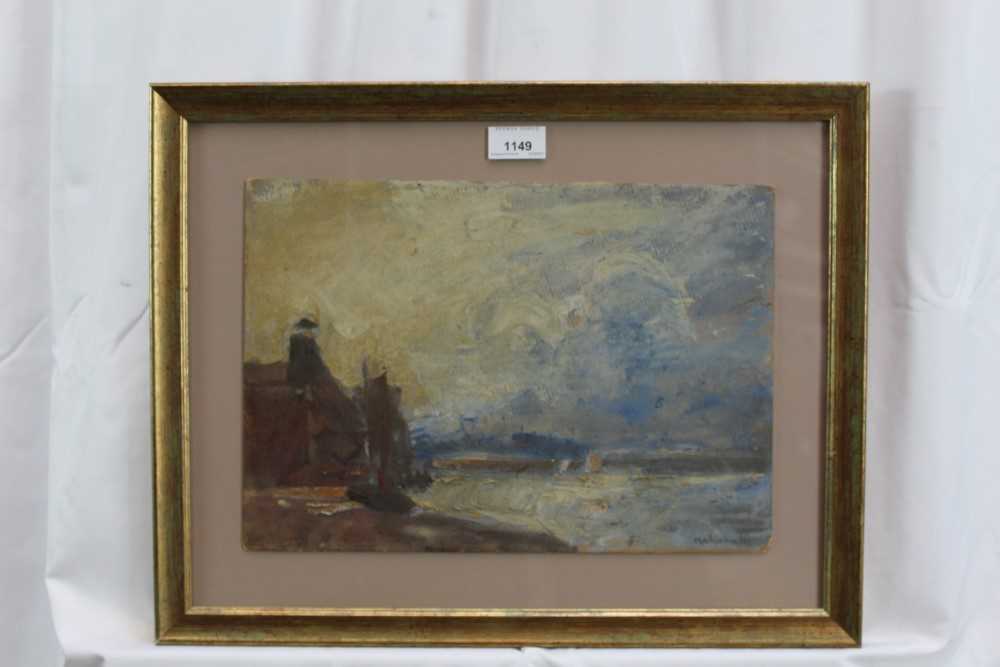 Robert G. D. Alexander (1875-1945) oil on board - The Maltings in the Hythe, signed, 25cm x 36cm, in - Image 2 of 8