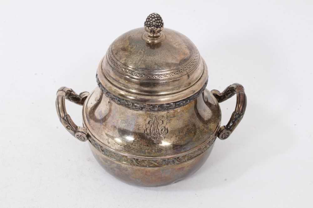 Early 20th French silver fruit dish - Image 12 of 15