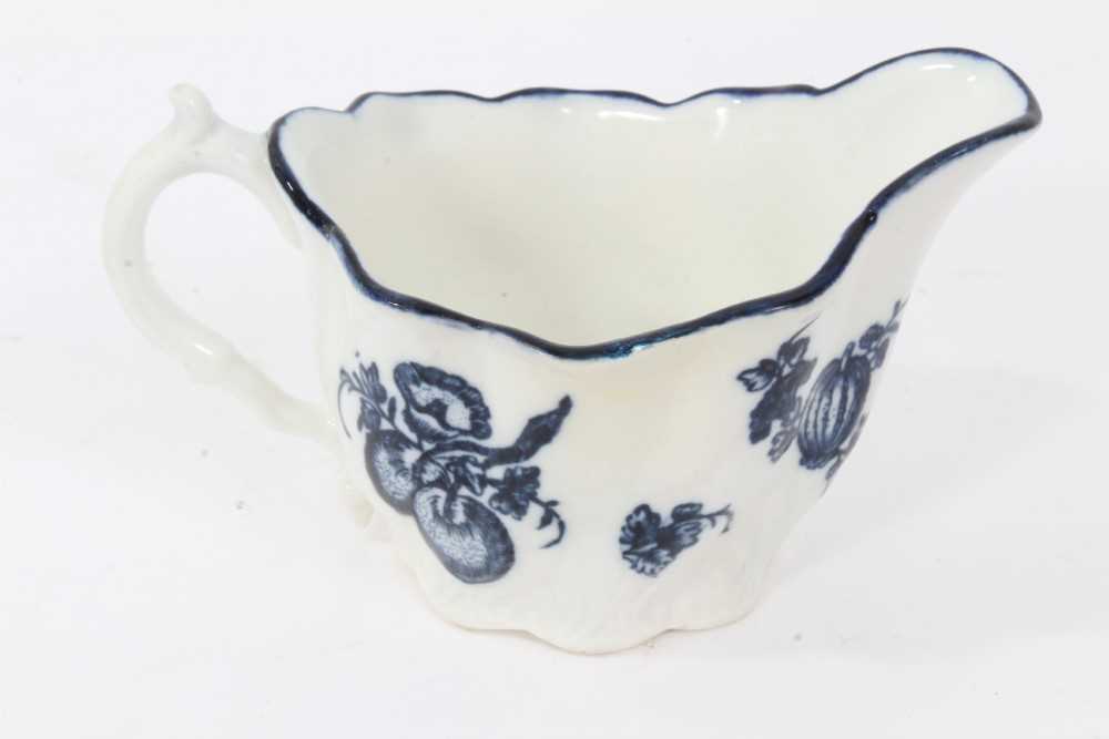 Caughley blue printed 'Low Chelsea Ewer', circa 1780-85 - Image 2 of 4