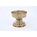 Edwardian silver gilt replica of "The Tudor Cup" by Nathan and Hayes