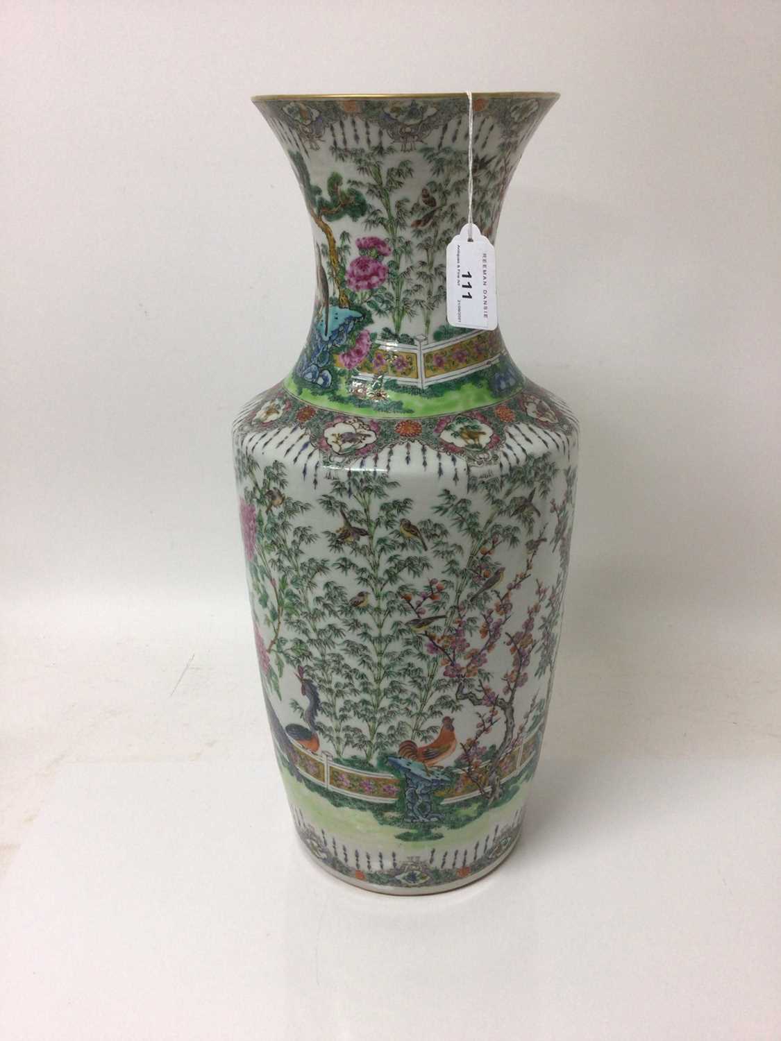 Chinese baluster vase - Image 5 of 9