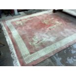 Large Chinese wool pile rug from Harrods