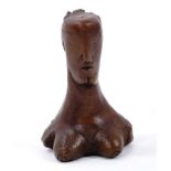 *Dame Elisabeth Frink (1930-1993) Queen bronze chess piece ‘Goggled Heads' 1967/9