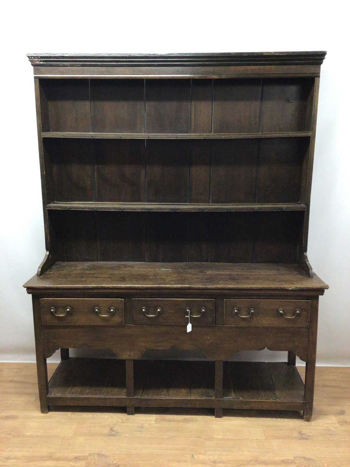 18th century oak high dresser