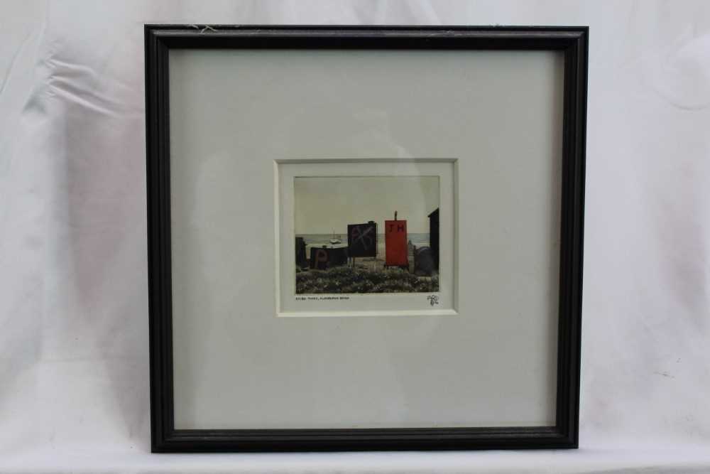 Anthony Dawson two signed limited edition etchings - The Fish, Walberswick and Tanks, Aldeburgh Be - Image 6 of 7