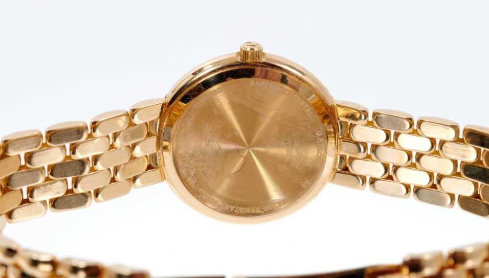 Ladies 18ct gold Bulova wristwatch - Image 5 of 6