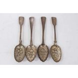 Two pairs Berry spoons