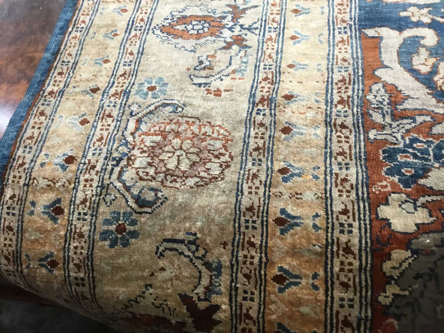 Fine 1920s Persian Heriz silk prayer rug, West Persia, 172cm x 129cm - Image 14 of 28
