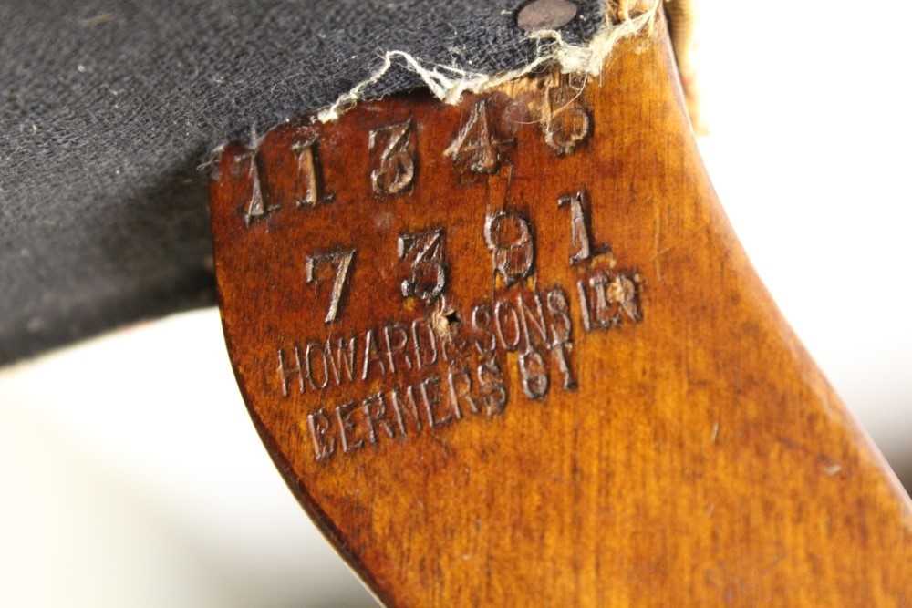 Late 19th / early 20th century easy chair by Howard & Sons Ltd. - Image 7 of 8