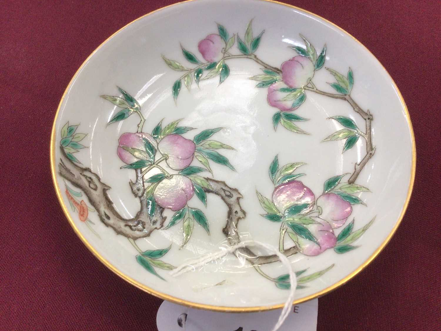 Chinese saucer dish - Image 3 of 9