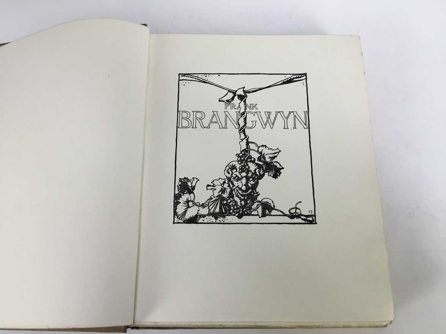 Books - four volumes relating to Sir Frank Brangwyn (1867-1956) to include: The Spirit Of The Age, A - Image 9 of 16