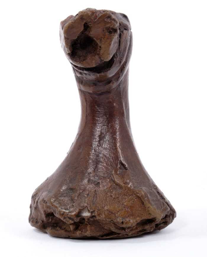*Dame Elisabeth Frink (1930-1993) Queen bronze chess piece ‘Goggled Heads' 1967/9 - Image 3 of 5
