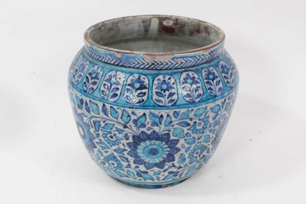 Five pieces of Indian Multan pottery - Image 12 of 15