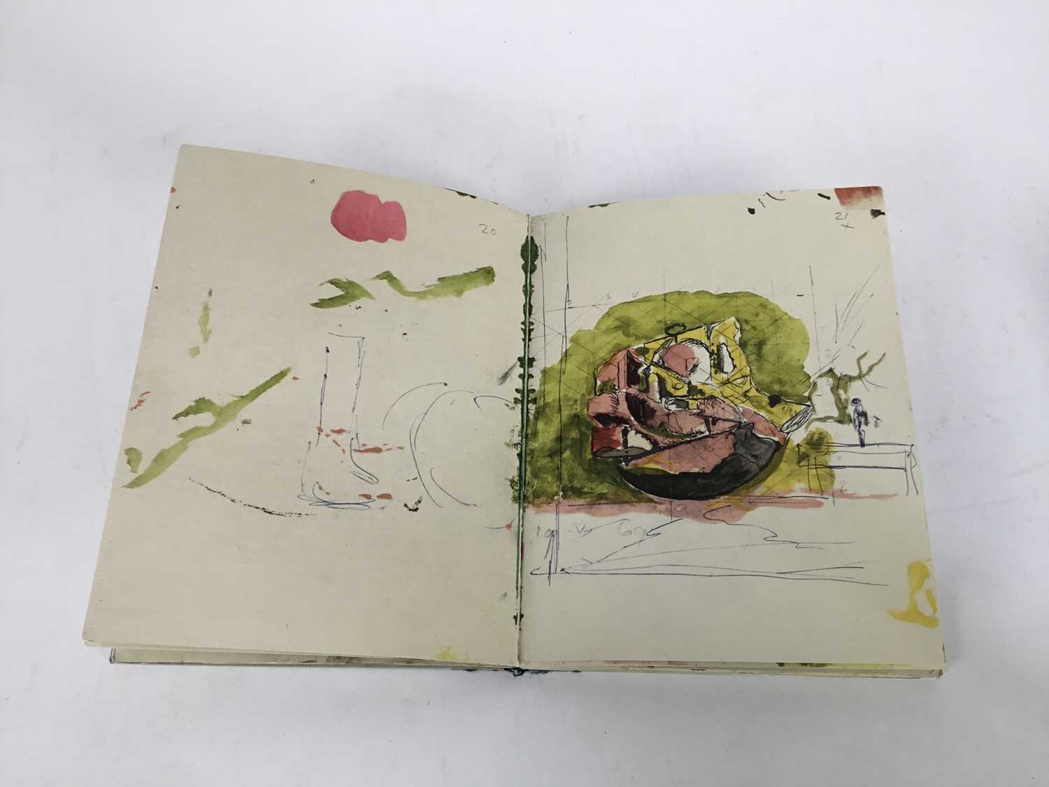 Graham Sutherland (1903-1980), Sketchbook, Marlborough Fine Art, 1974, facsimile sketchbook containi - Image 8 of 18