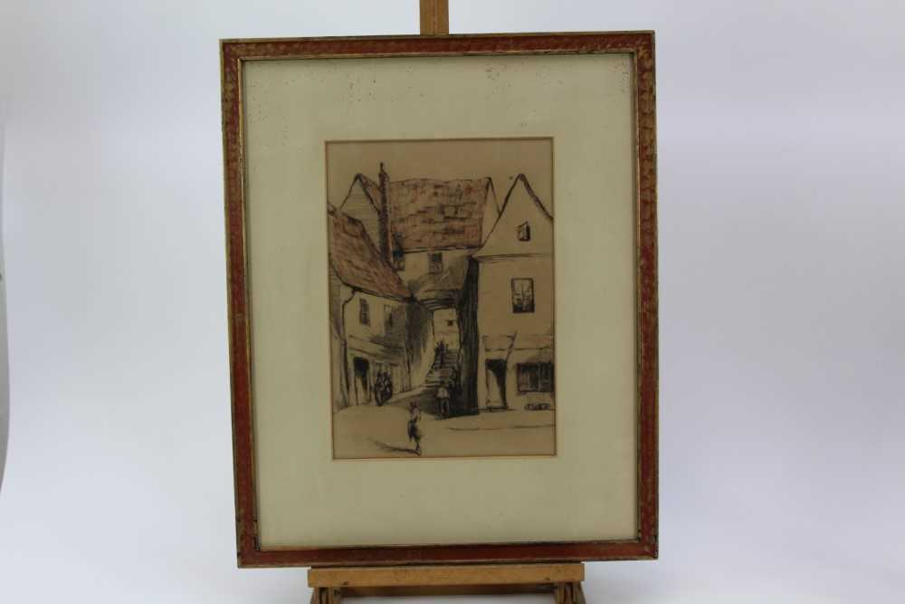 Lewis Taylor Gibb (1873-1945) three watercolour sketches, landscapes and a still life, 28cm x 38cm, - Image 15 of 33