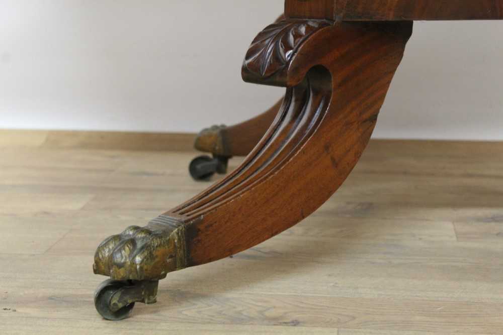 George IV mahogany breakfast table - Image 4 of 6