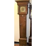 Thomas Buffett, Colchester, early 18th century 30 hour single train oak longcase