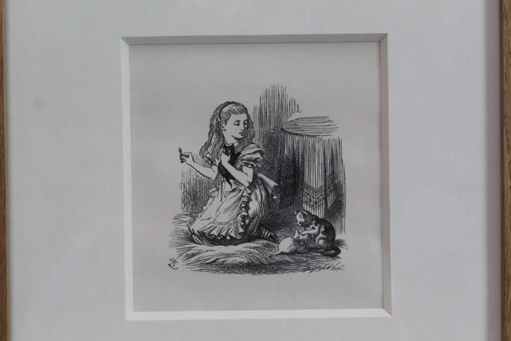 Sir John Tenniel (1820 - 1914), pair of limited edition wood engravings - Alice's Adventures in Wond - Image 6 of 10