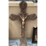 Antique Continental iron crucifix