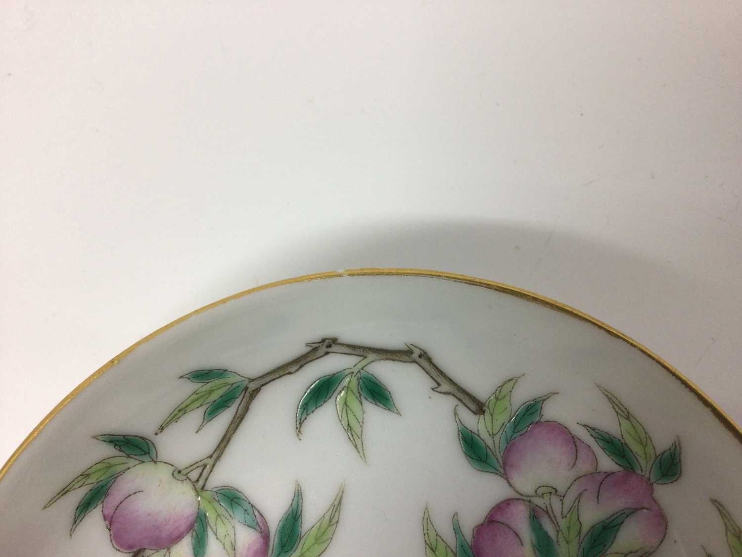 Chinese saucer dish - Image 7 of 9