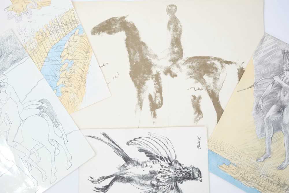 Of Dame Elisabeth Frink interest: Correspondence and ephemera - Image 3 of 4