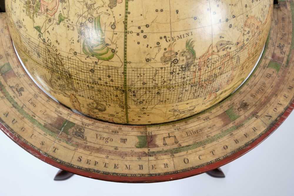 Fine 18th century English 12 inch Celestial table globe - Image 5 of 18