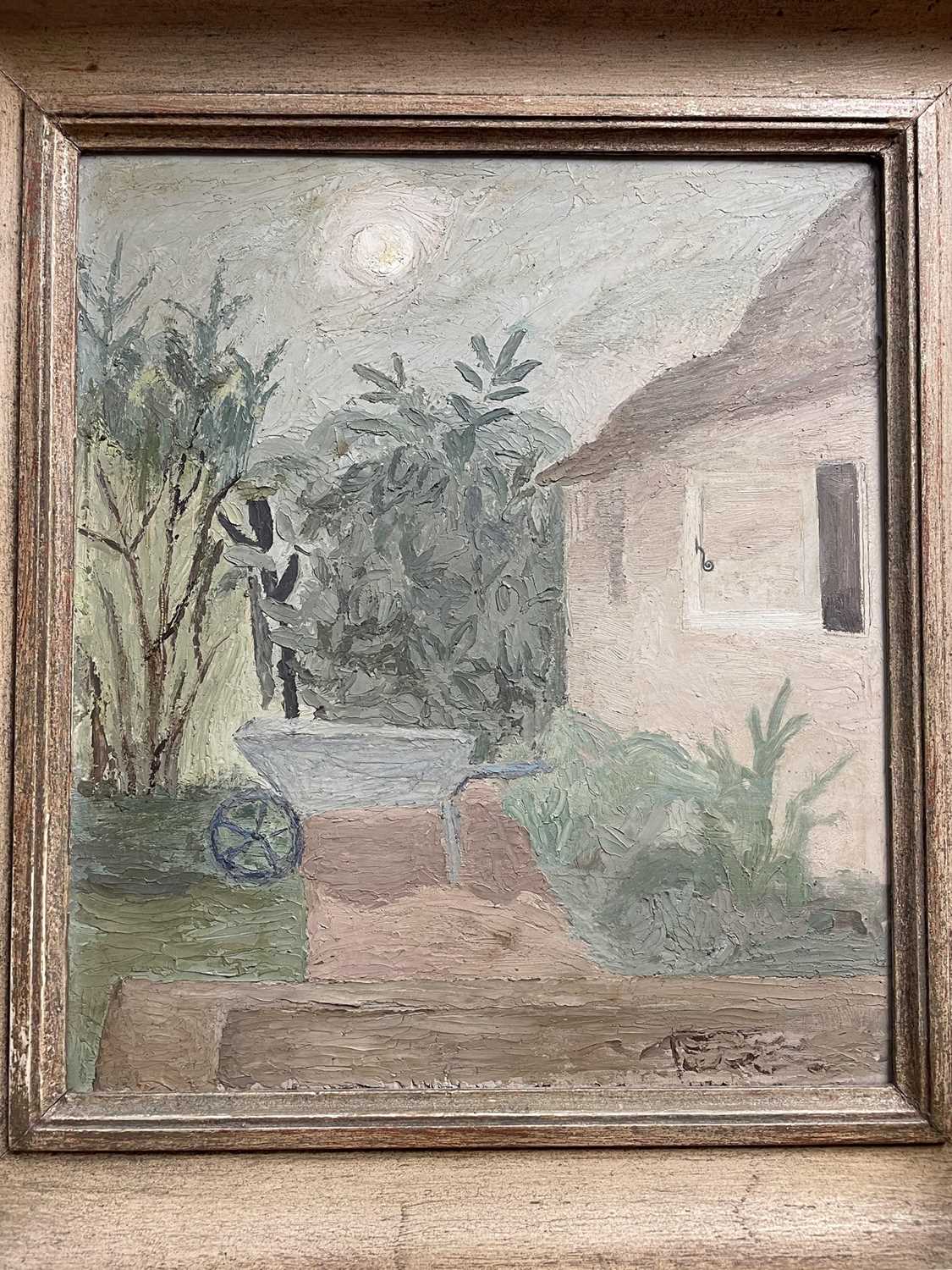 *Mary Potter (1900-1981) oil on board - The Terrace, 40cm x 35cm, framed - Image 7 of 17