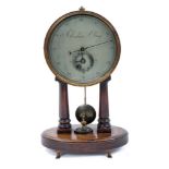 Unusual 19th century timepiece by Abraham, Olney