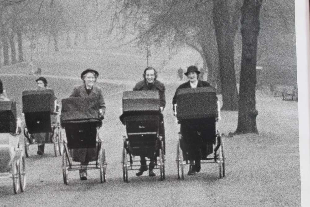 Lord Snowdon signed limited edition photograph - Nannies on Rotten Row, London, 1958, 2/50, in glaze - Image 6 of 8