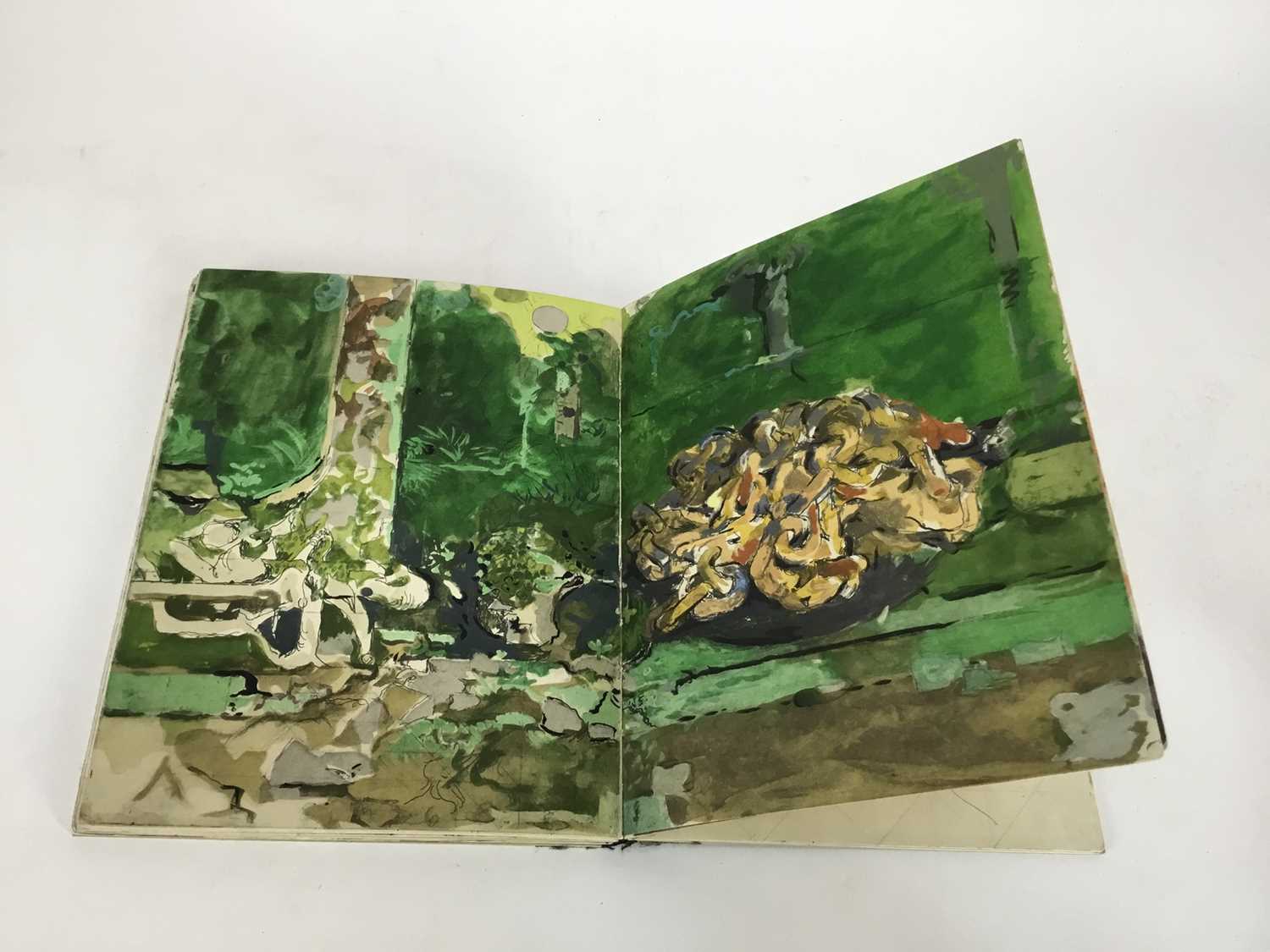 Graham Sutherland (1903-1980), Sketchbook, Marlborough Fine Art, 1974, facsimile sketchbook containi - Image 9 of 18