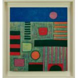 John Christopherson (1921-1994) oil on board - Abstract