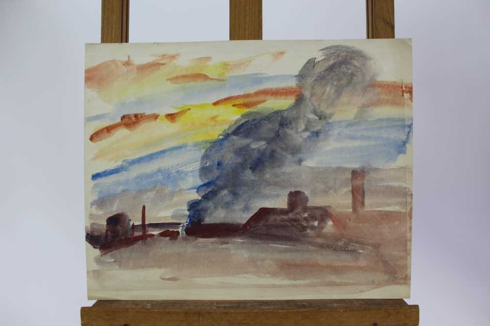 Robert G. D. Alexander (1875-1945) collection of twelve unframed watercolours to include local views - Image 8 of 15