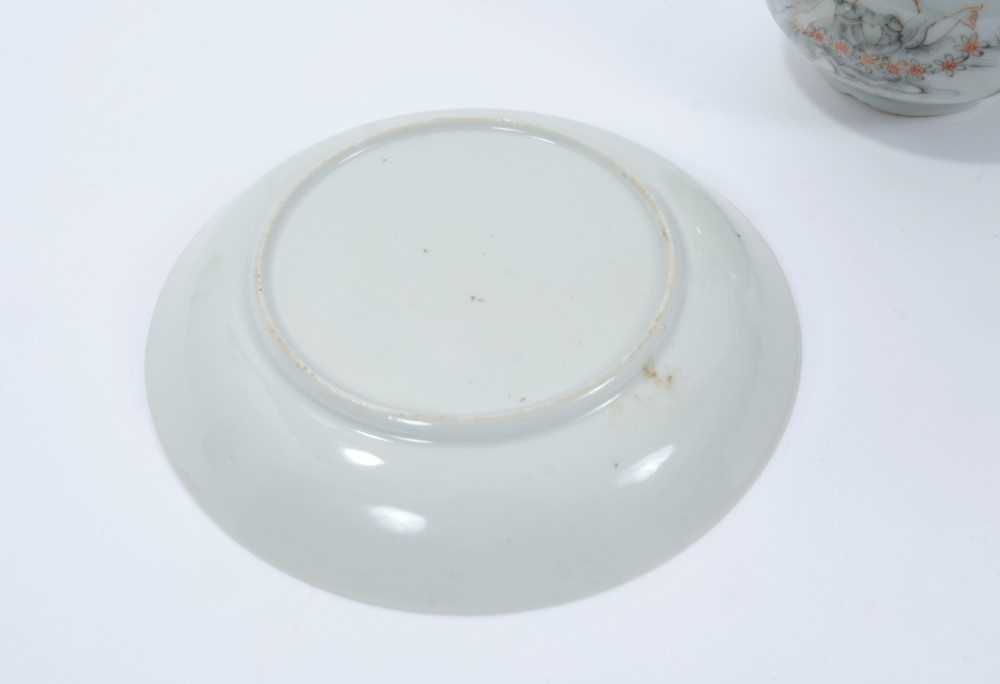 Chinese grisaille porcelain - Image 2 of 7