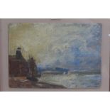 Robert G. D. Alexander (1875-1945) oil on board - The Maltings in the Hythe, signed, 25cm x 36cm, in