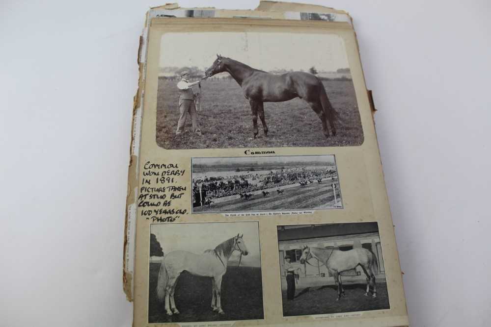 Interesting scrapbook relating to horse racing - Image 6 of 6