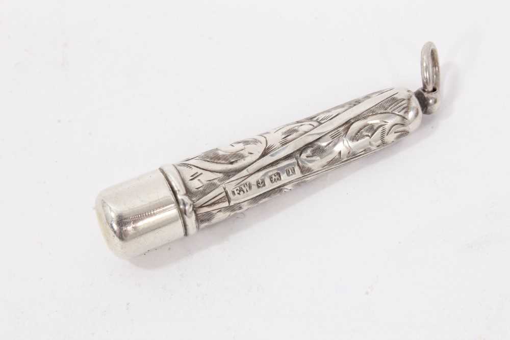 Collection of late 19th/early 20th century miscellaneous silver sewing and other items - Image 5 of 8