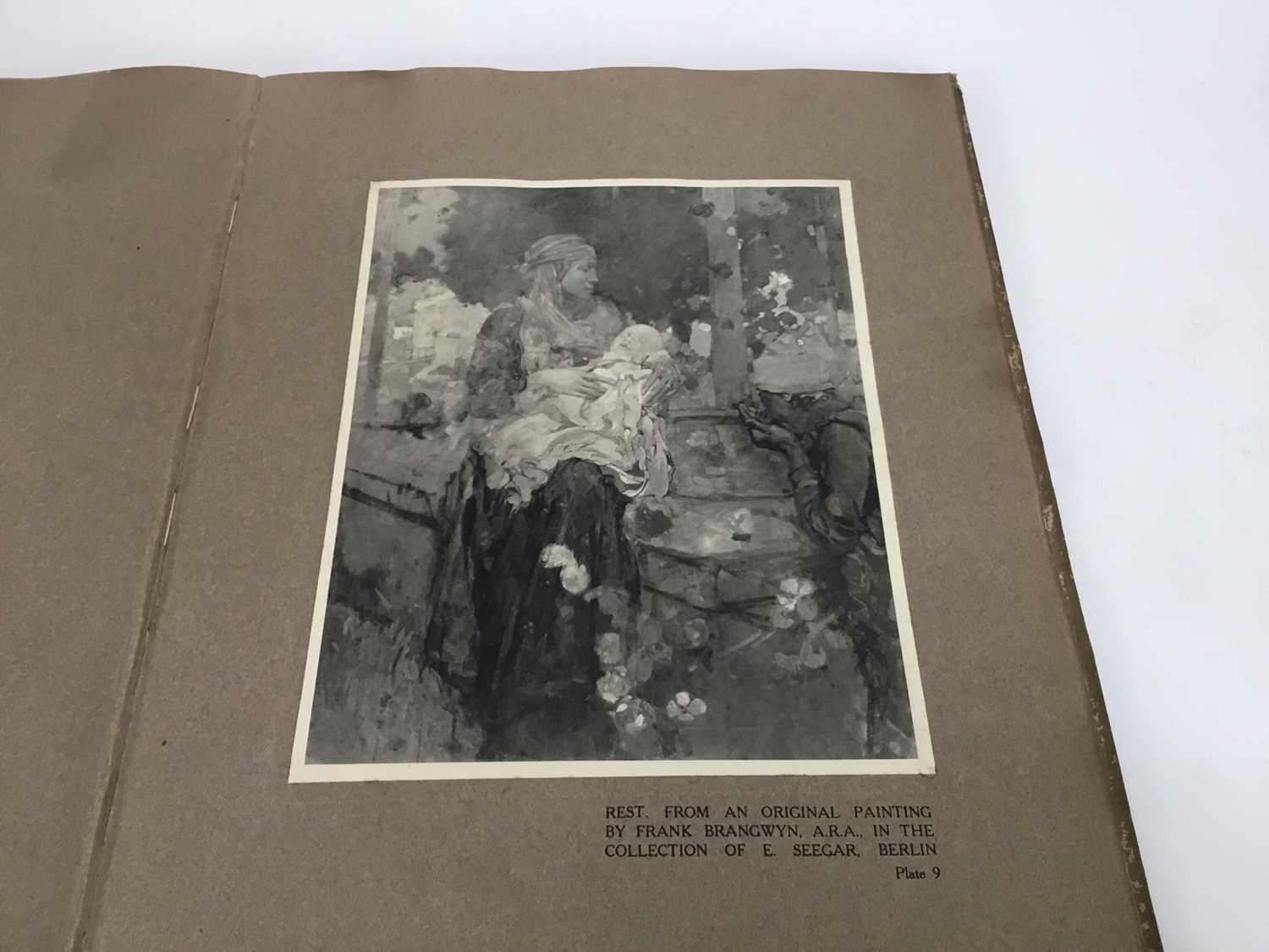 Books - four volumes relating to Sir Frank Brangwyn (1867-1956) to include: The Spirit Of The Age, A - Image 7 of 16