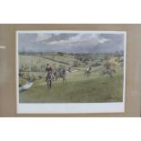 *Lionel Edwards (1878-1966) set of four hunting prints - The Old Surrey & Burstow, The South Notts,