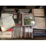 Four boxes of assorted CDs (mainly classical music)