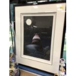 Peter Smith signed limited edition print- 'A fools moon', signed and numbered 269 of 295 in glazed f