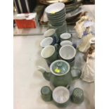 Group of Denby tea and dinnerware