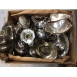 Box of silver plate