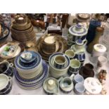 Soho Pottery Ambassador Dinner Ware, Midwinter dinner and tea ware, plus other china