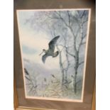 John Cyril Harrison signed print of a woodcock and various other pictures and prints